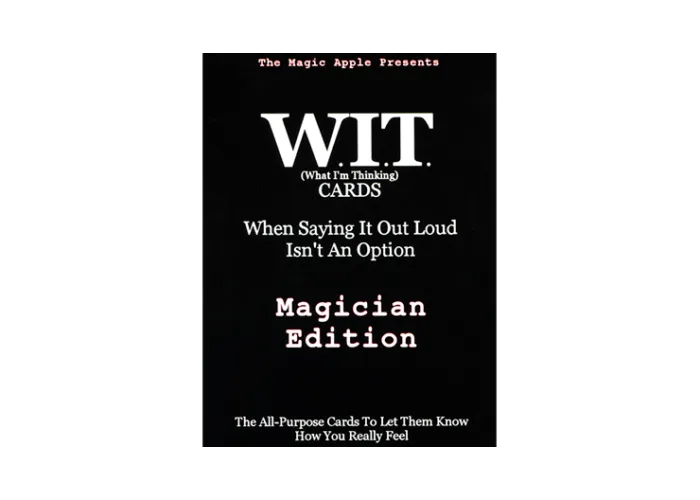WIT Cards by Duppy Demetrius & Brent Geris - Trick