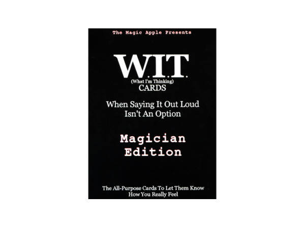 WIT Cards by Duppy Demetrius & Brent Geris - Trick