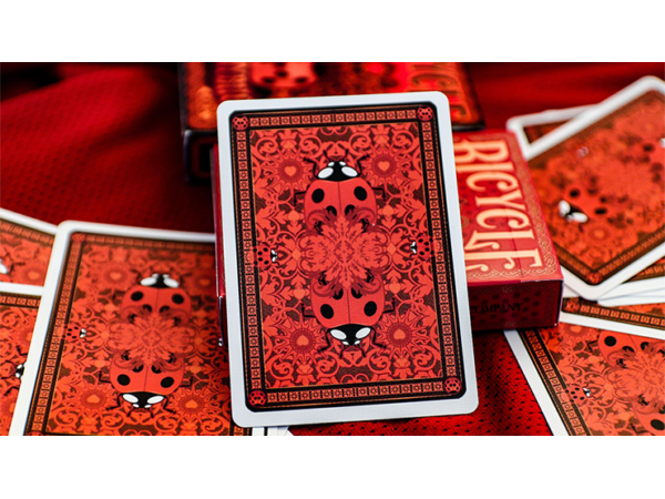 Limited Edition Bicycle Ladybug (Black) Playing Cards