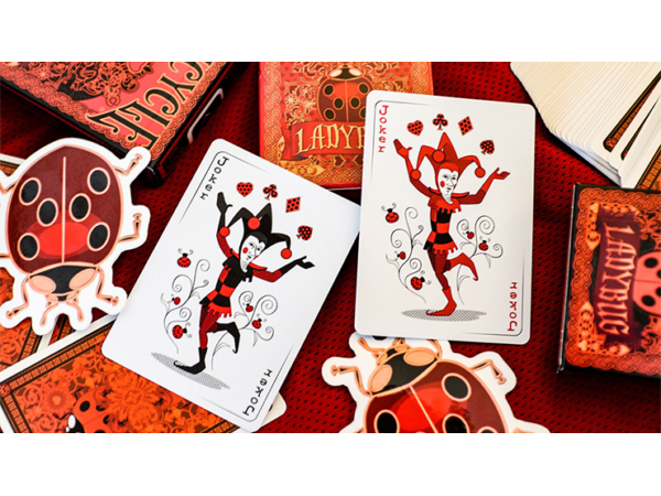 Limited Edition Bicycle Ladybug (Black) Playing Cards