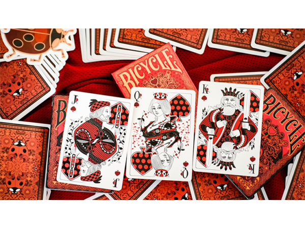 Limited Edition Bicycle Ladybug (Black) Playing Cards