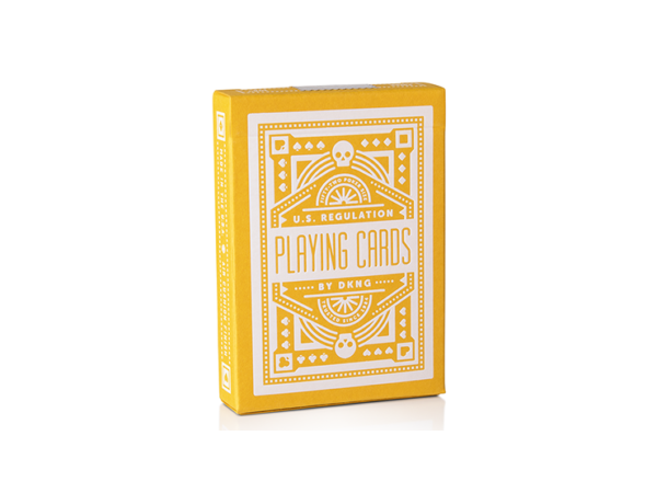 DKNG (Yellow Wheel) Playing Cards by Art of Play