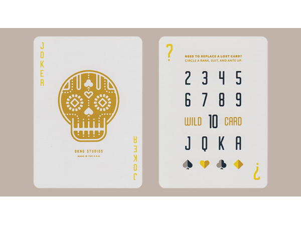 DKNG (Yellow Wheel) Playing Cards by Art of Play