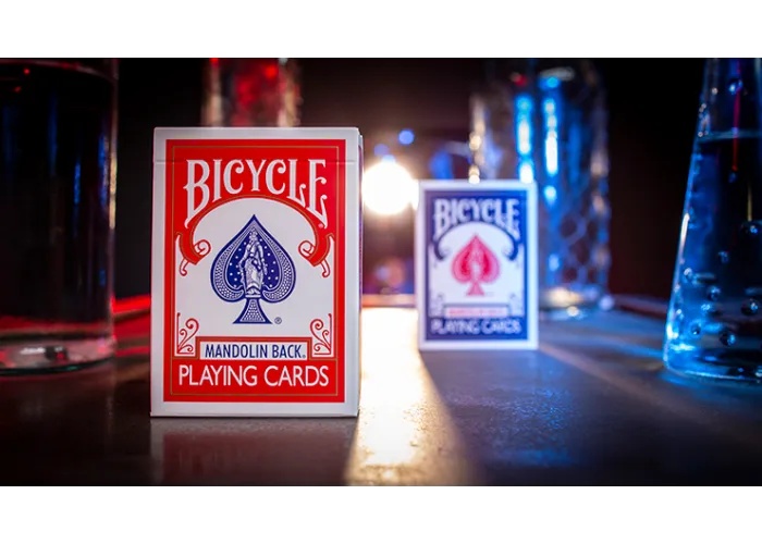 GT Speedreader Marked Deck Standard Version (Bicycle 809 Mandolin Red) plus Online effect