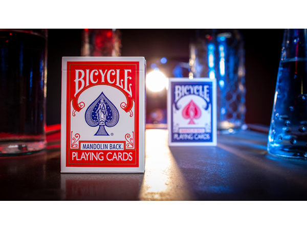 GT Speedreader Marked Deck Standard Version (Bicycle 809 Mandolin Red) plus Online effect