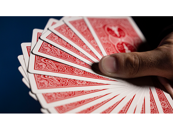 GT Speedreader Marked Deck Standard Version (Bicycle 809 Mandolin Red) plus Online effect