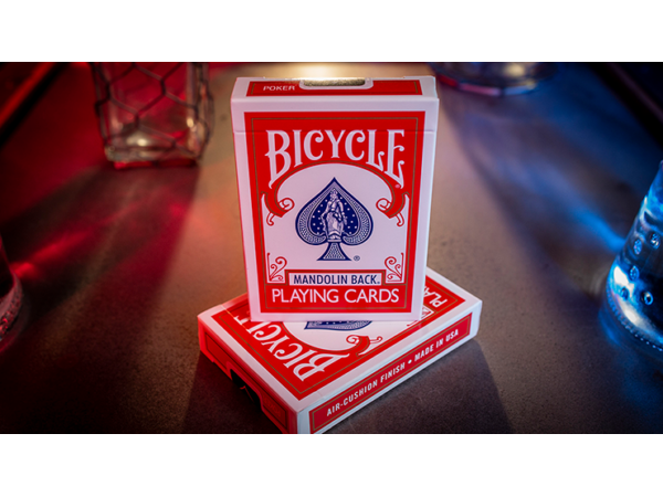 GT Speedreader Marked Deck Standard Version (Bicycle 809 Mandolin Red) plus Online effect