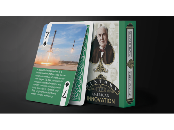 History Of American Innovation Playing Cards
