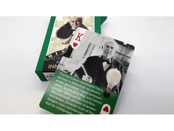 History Of American Innovation Playing Cards