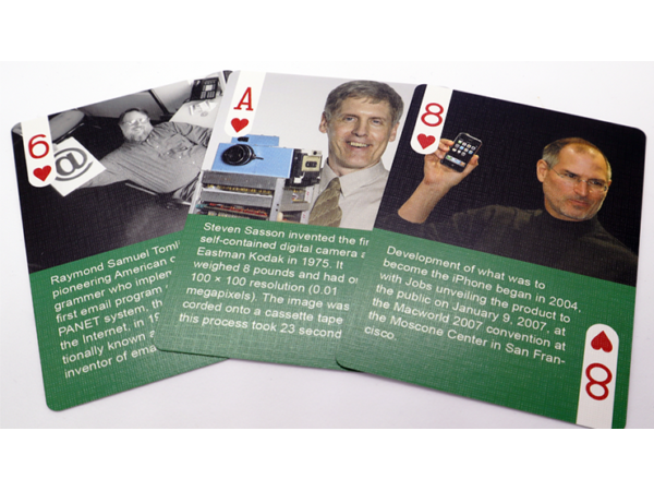 History Of American Innovation Playing Cards