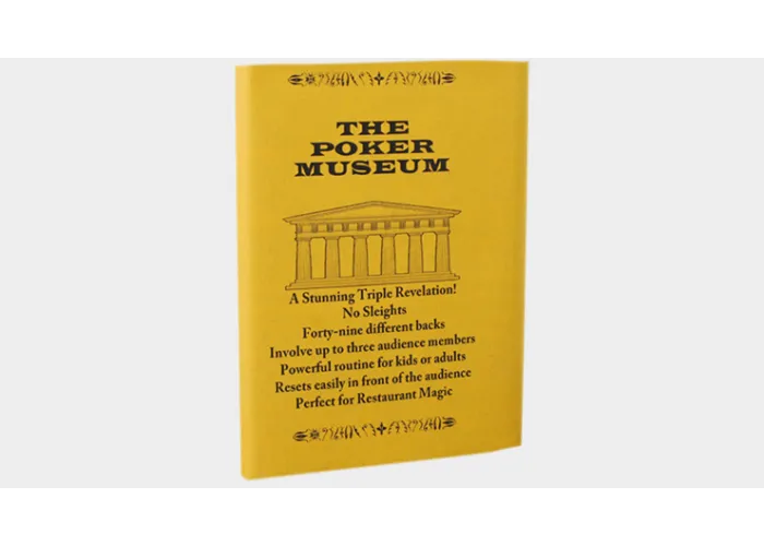 Poker Museum by JL Magic