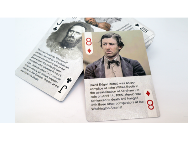 History Of American Civil War Playing Cards