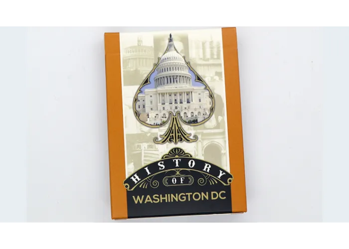History Of Washington DC Playing Cards