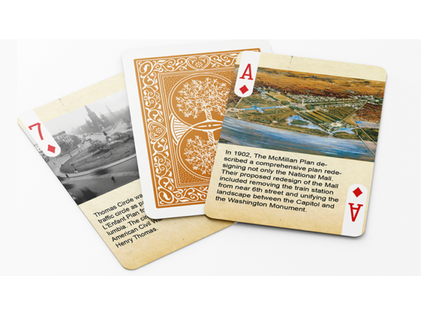 History Of Washington DC Playing Cards