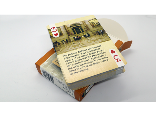 History Of Washington DC Playing Cards