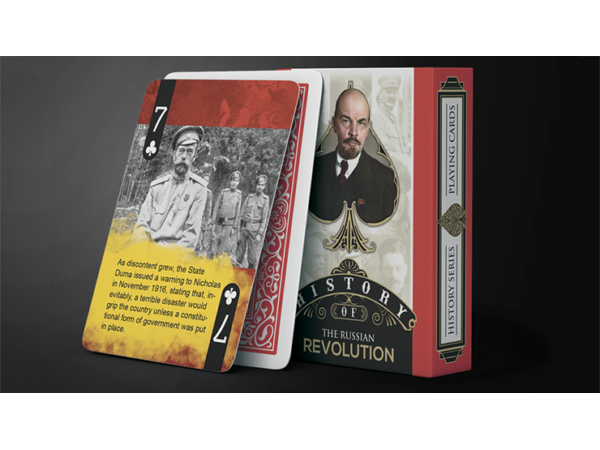 History Of Russian Revolution Playing Cards