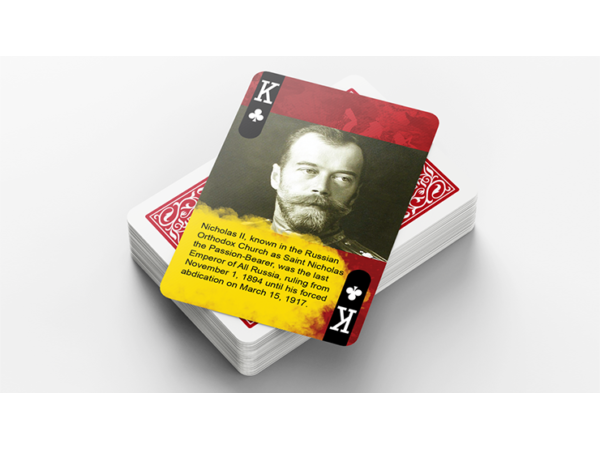 History Of Russian Revolution Playing Cards