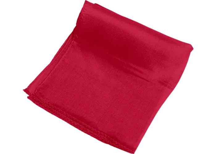 Silks 15 inch Single (Red) Magic by Gosh - Trick