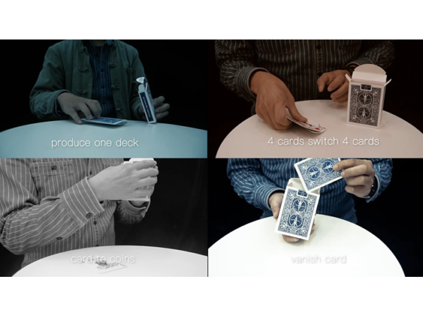P Case BLUE (Gimmicks and Online Instructions) by Bocopo Magic & Silver Wing