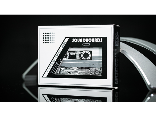 Soundboards Midnight Edition Playing Cards by Riffle Shuffle