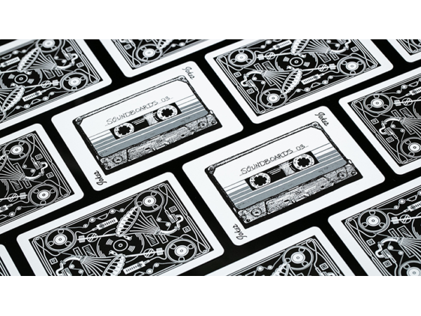 Soundboards Midnight Edition Playing Cards by Riffle Shuffle