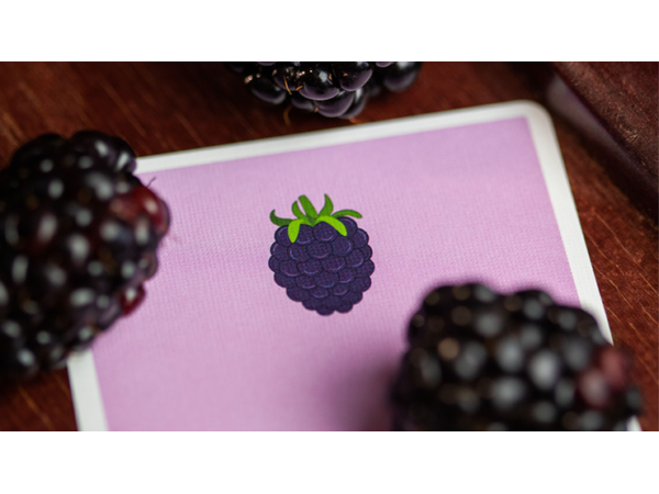 Blackberry Snackers Playing Cards by Riffle Shuffle