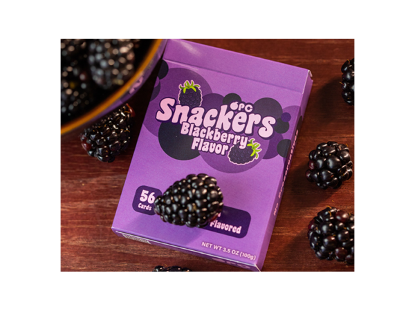 Blackberry Snackers Playing Cards by Riffle Shuffle
