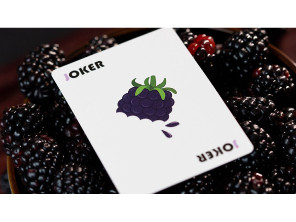 Blackberry Snackers Playing Cards by Riffle Shuffle