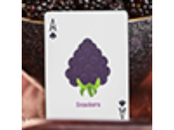 Blackberry Snackers Playing Cards by Riffle Shuffle