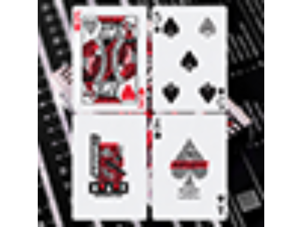 Superfly Spitfire Red Playing Cards by Gemini