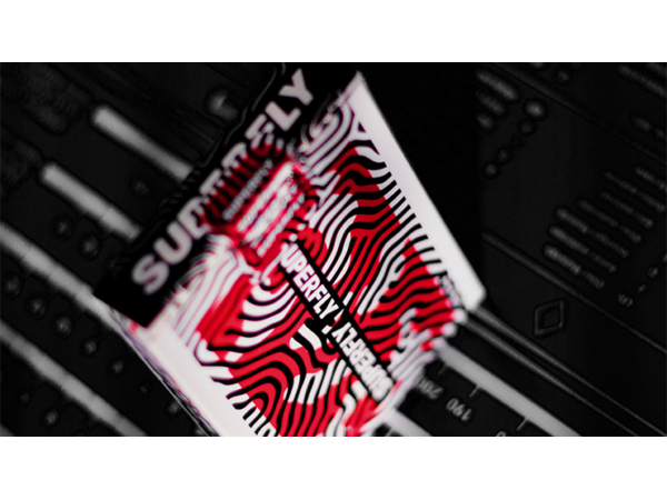Superfly Spitfire Red Playing Cards by Gemini