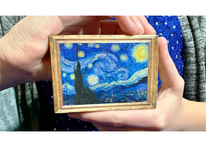 Limited Edition Gilded Vincent van Gough The Starry Night Playing Cards