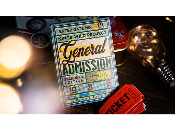 General Admission Playing Cards by Kings Wild Project inc.