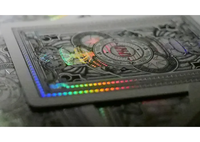 Vegas Diffractor Numbered  Classic Playing Cards
