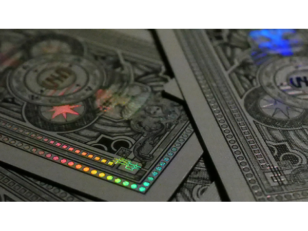 Vegas Diffractor Numbered  Classic Playing Cards