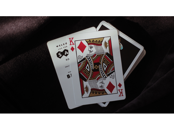 Safari Casino Black Playing Cards by Gemini