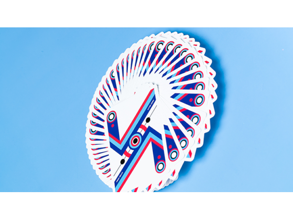 HYPER NEON Playing Cards by Riffle Shuffle
