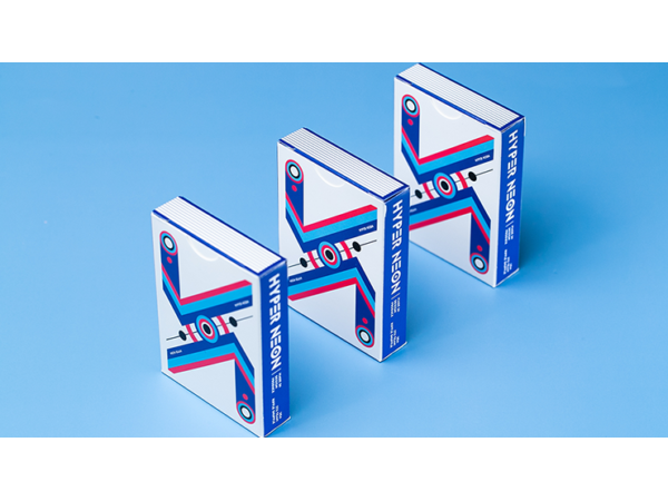 HYPER NEON Playing Cards by Riffle Shuffle
