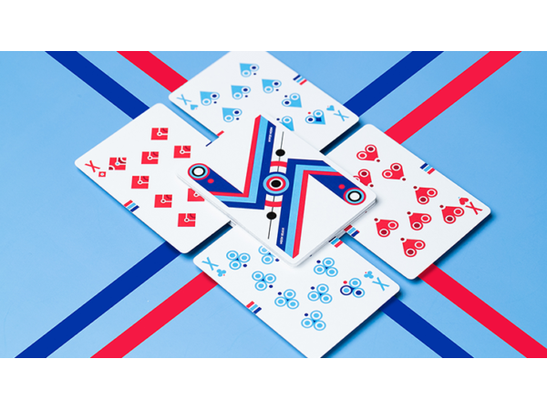 HYPER NEON Playing Cards by Riffle Shuffle