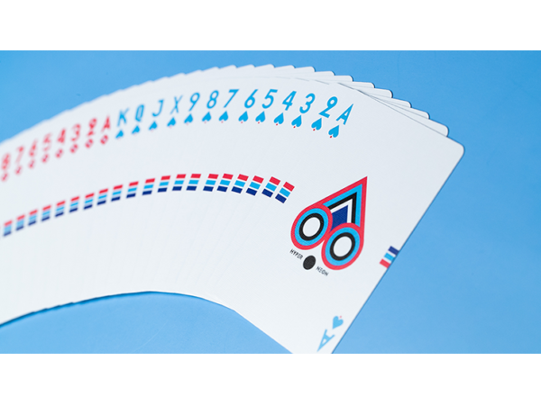 HYPER NEON Playing Cards by Riffle Shuffle