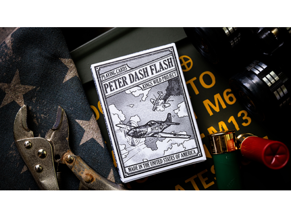 Peter Dash Flash - P51 Mustang Playing Cards by Kings Wild Project Inc.