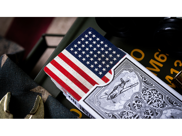 Peter Dash Flash - P51 Mustang Playing Cards by Kings Wild Project Inc.