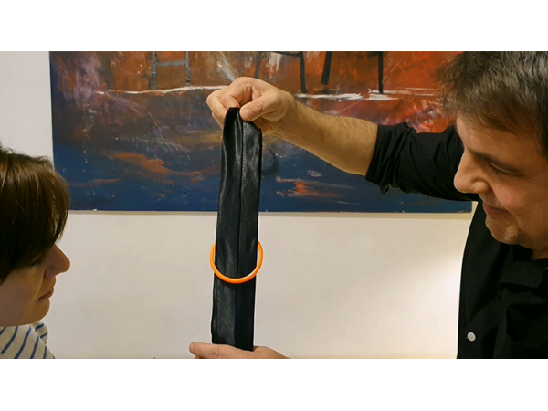 Serpent tie (Black) by Juan Pablo