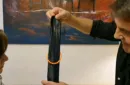 Serpent tie (Black) by Juan Pablo – Bild 3