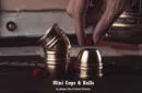 Mini Cups and Balls (Brass) by Secret Factory – Image 1