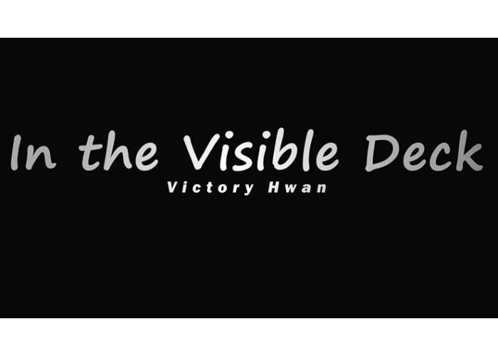 In the Visible Deck BLUE (Gimmicks and Online Instruction by Victory Hwan- Trick