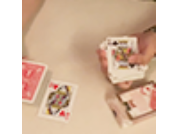 In the Visible Deck BLUE (Gimmicks and Online Instruction by Victory Hwan- Trick