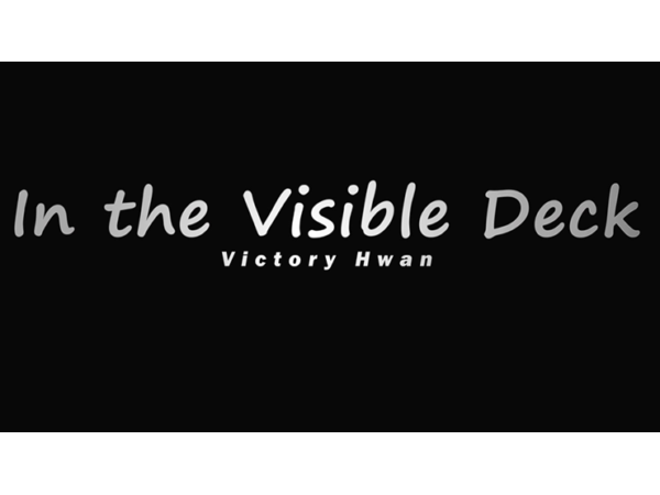 In the Visible Deck RED (Gimmicks and Online Instruction by Victory Hwan- Trick