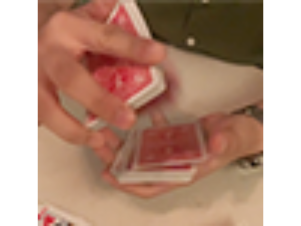 In the Visible Deck RED (Gimmicks and Online Instruction by Victory Hwan- Trick
