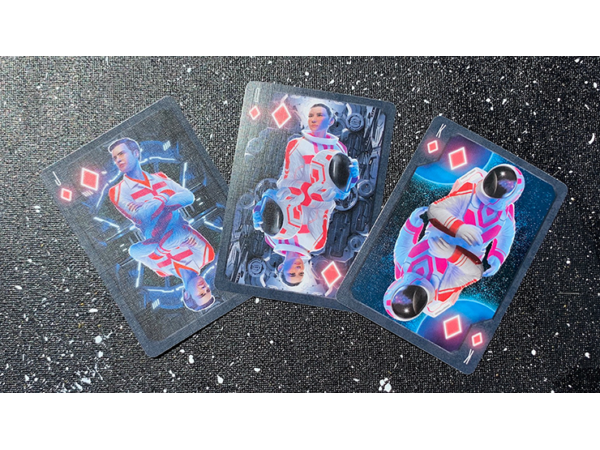 Bicycle Astronaut Playing Cards